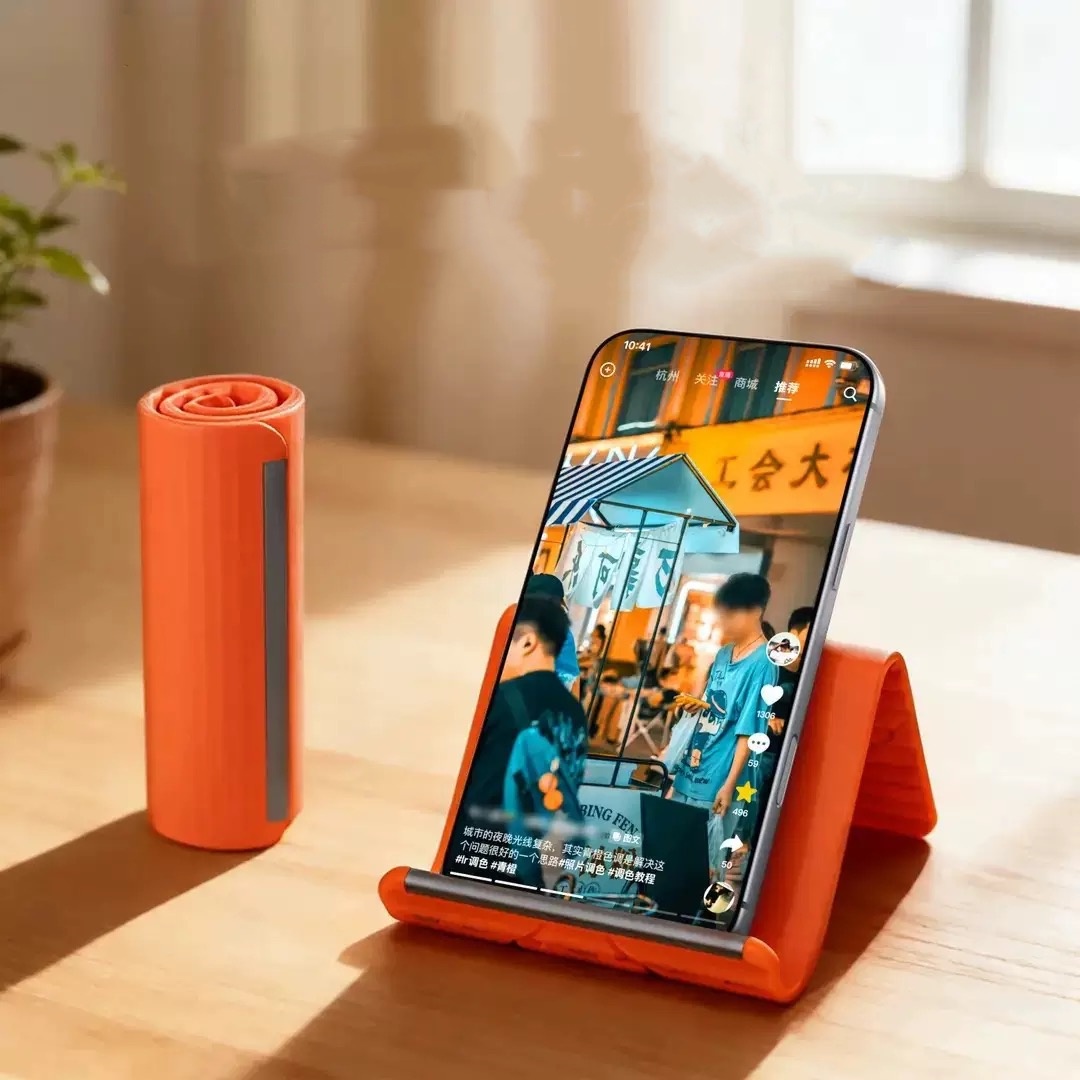 Essential Tablet Accessories - Lazy Portable Phone Stand Silicone Desktop