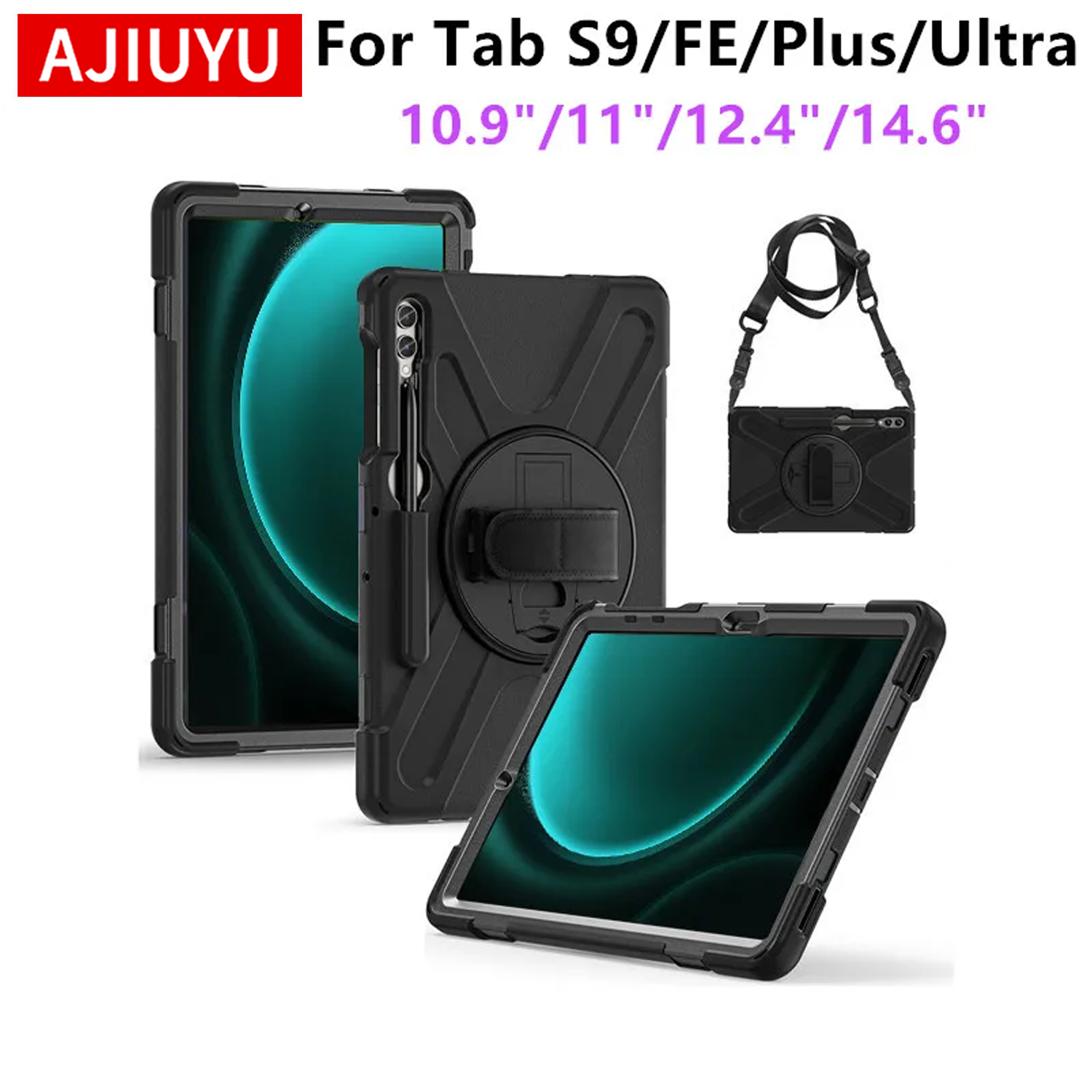 Tablet A9 Accessories - Heavy Duty Shockproof Case For Samsung