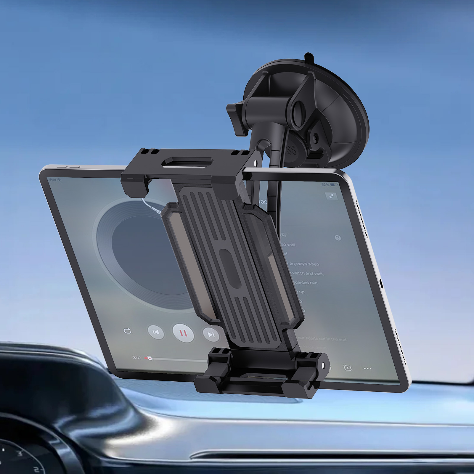 Trimble Tablet Accessories - Universal Car Dashboard Windshield Mount Tablet
