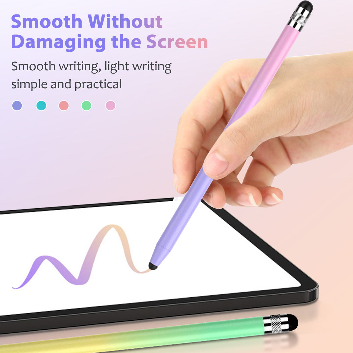 Universal 2 in 1 Stylus Pen fo - Tablet Accessories Kids 评论和价格