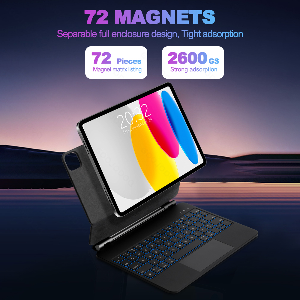 GOOJODOQ Magic Keyboard for iP - Tablet Accessories Choice Store 评论和价格