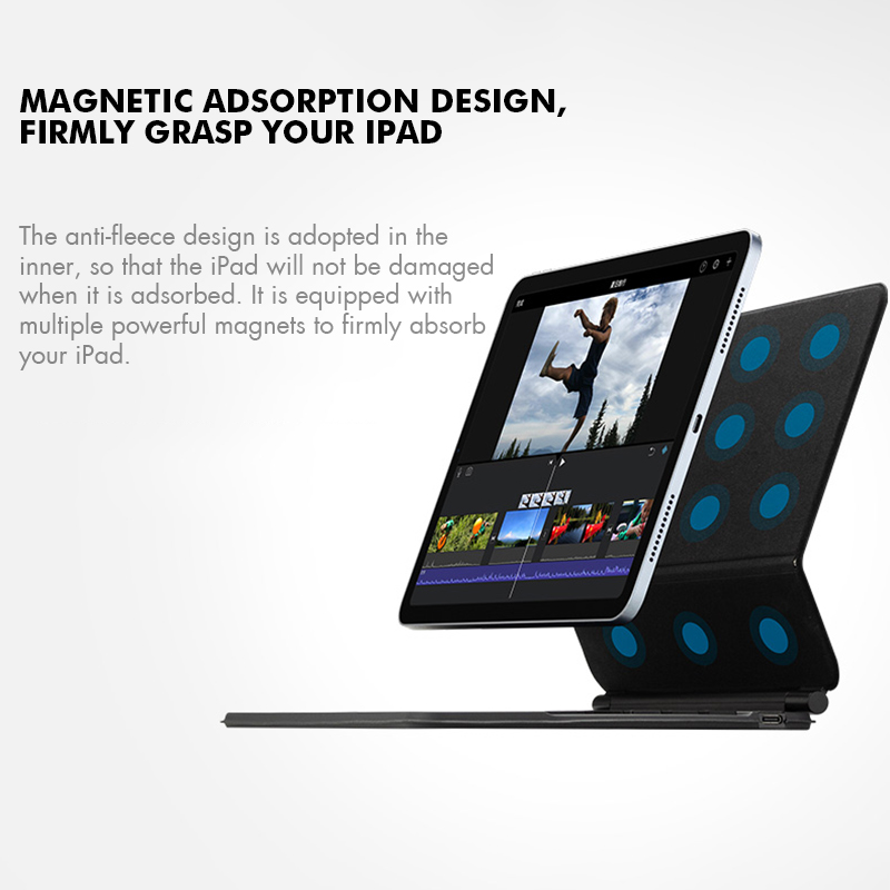 GOOJODOQ Backlight Magic Keybo - Tablet Accessories Choice Store 评论和价格