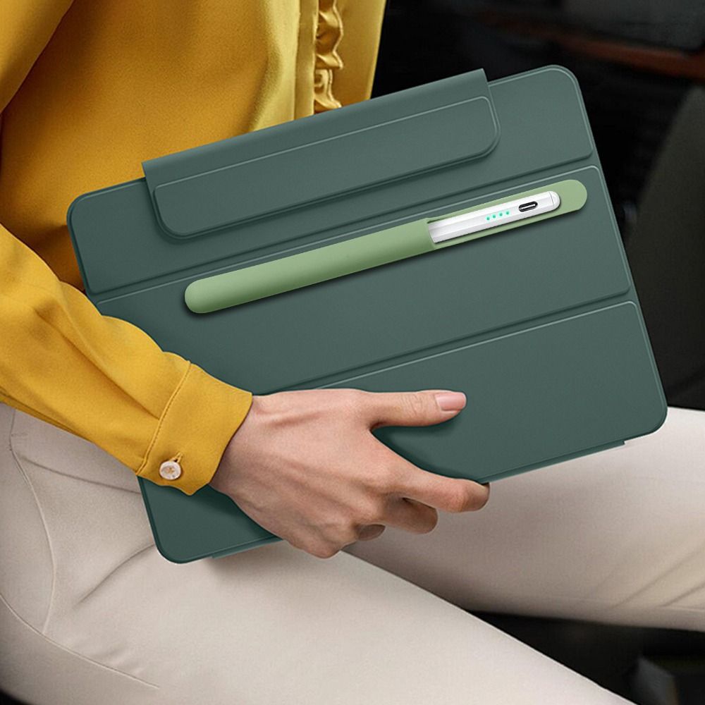 New Silicone Pencil Holder Sel - Tablet Accessories Kids 评论和价格
