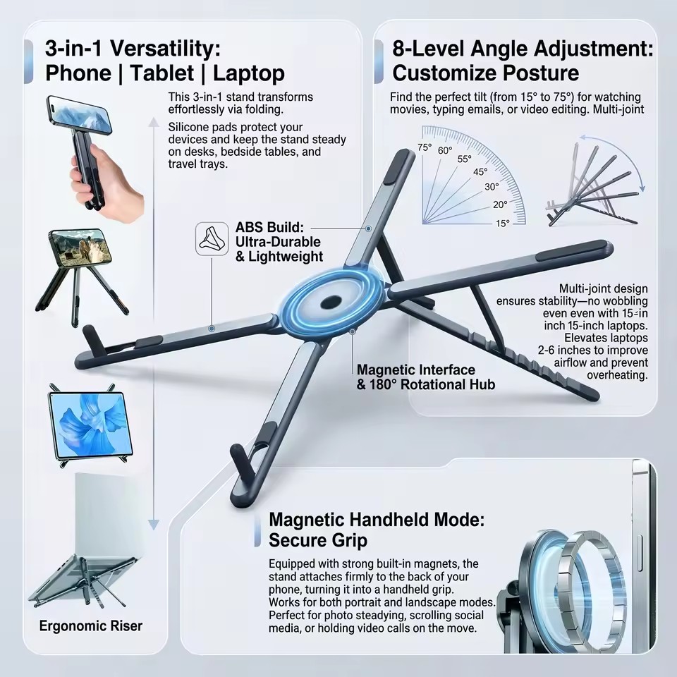 Portable Magnetic Phone Holder - Essential Tablet Accessories 评论和价格