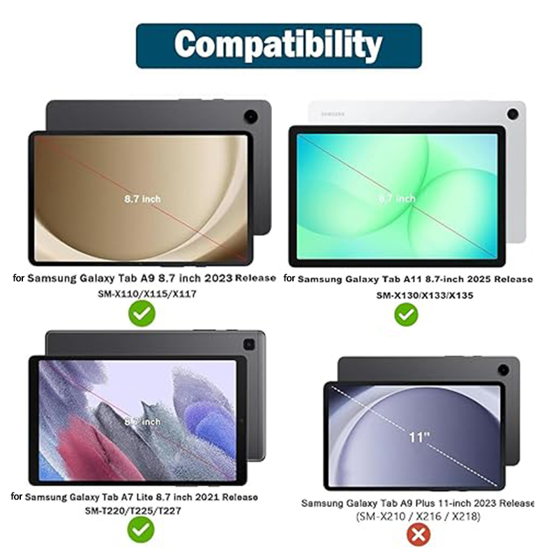 Kids EVA Stand Case for Samsun - Tablet A9 Accessories 评论和价格