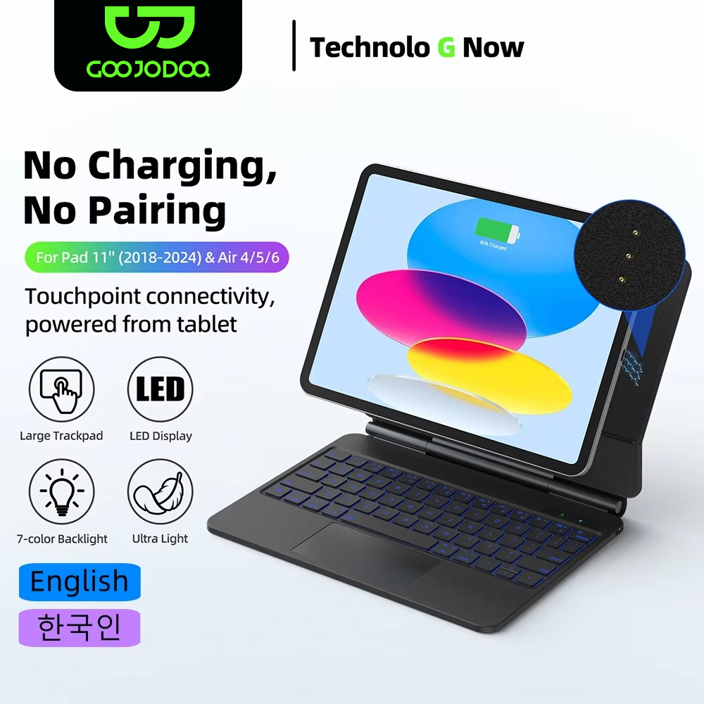 Smart Pogo Pin Keyboard case f - Tablet Accessories Choice Store 评论和价格