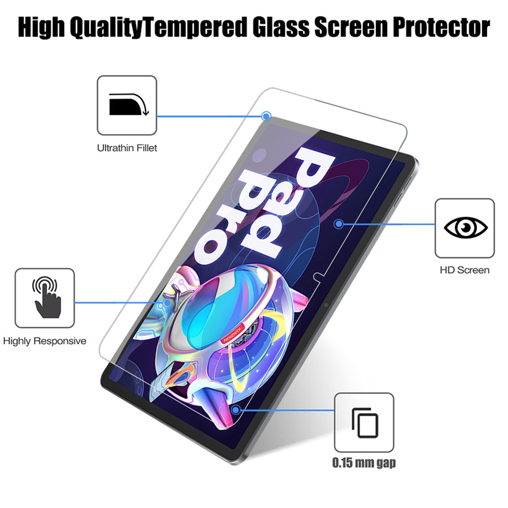 2PCS Tempered Glass Screen Pro - Lenovo Tablet M10 Accessories 评论和价格