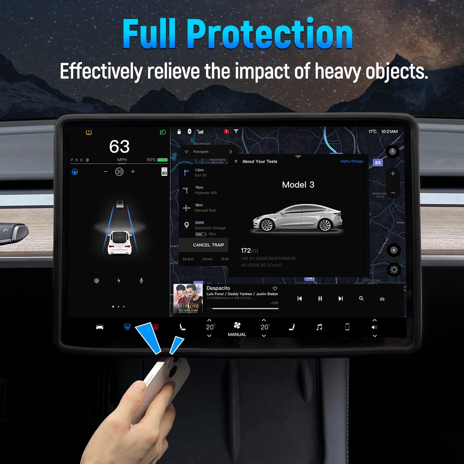 For Tesla Model 3 Y Highland S - Tesla Tablet Accessories 评论和价格