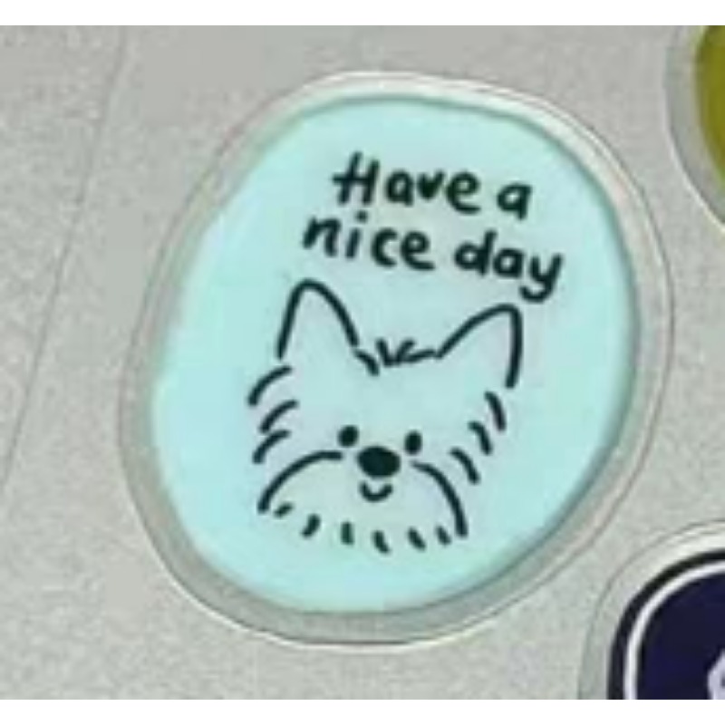 Cute Cartoon Cat Dog 3D Transp - Tablet Cute Accessories 评论和价格
