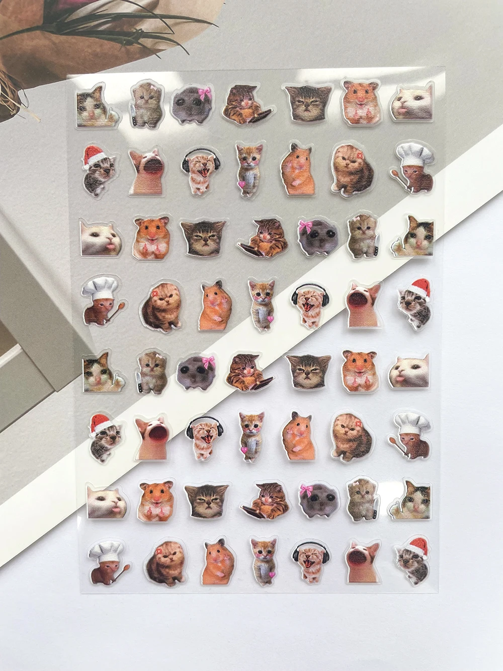 Mini Pvc Funny Cat Poster Good - Tablet Cute Accessories 评论和价格