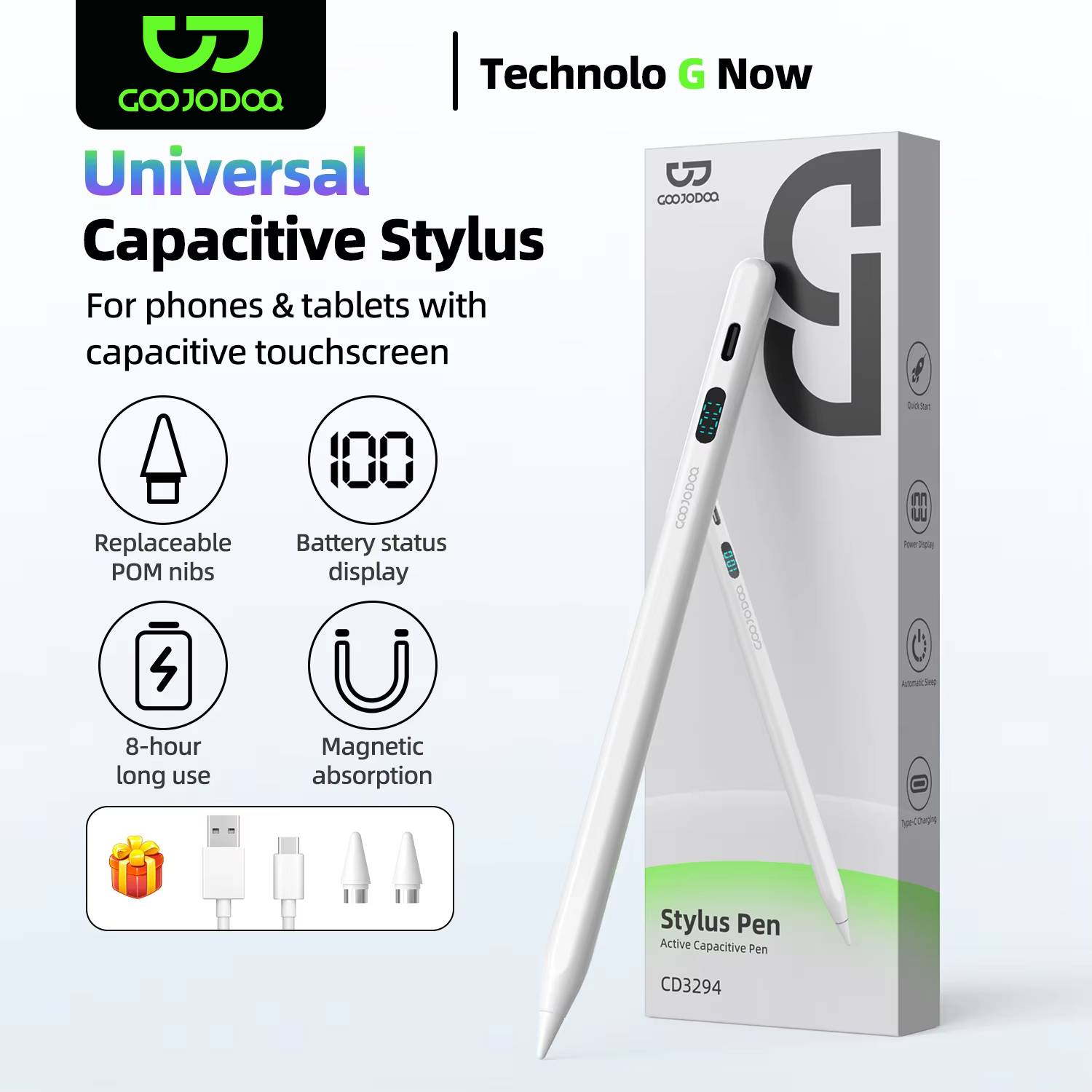 Universal capacitive stylus Sm - Tablet Accessories Choice Store 评论和价格