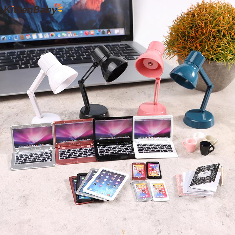 6/7Pcs/Set 1:12 Dollhouse Mini - Tablet Accessories Kids 评论和价格